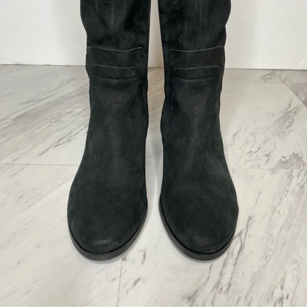 Vince Camuto Black Kreston Over The Knee Boot 6 1/2 M
